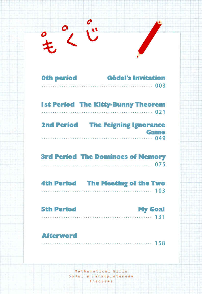 Page 3 Chapter 0 Mathematical Girls - Gödels Incompleteness Theorems