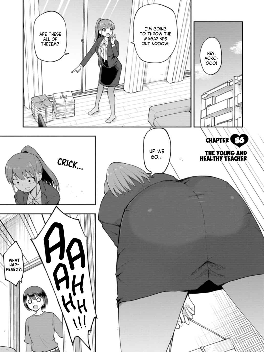 Page 1 Chapter 56 Mousou Sensei