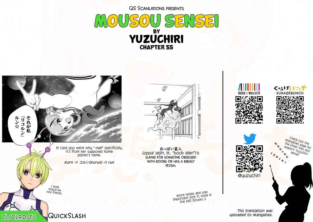 Page 10 Chapter 55 Mousou Sensei