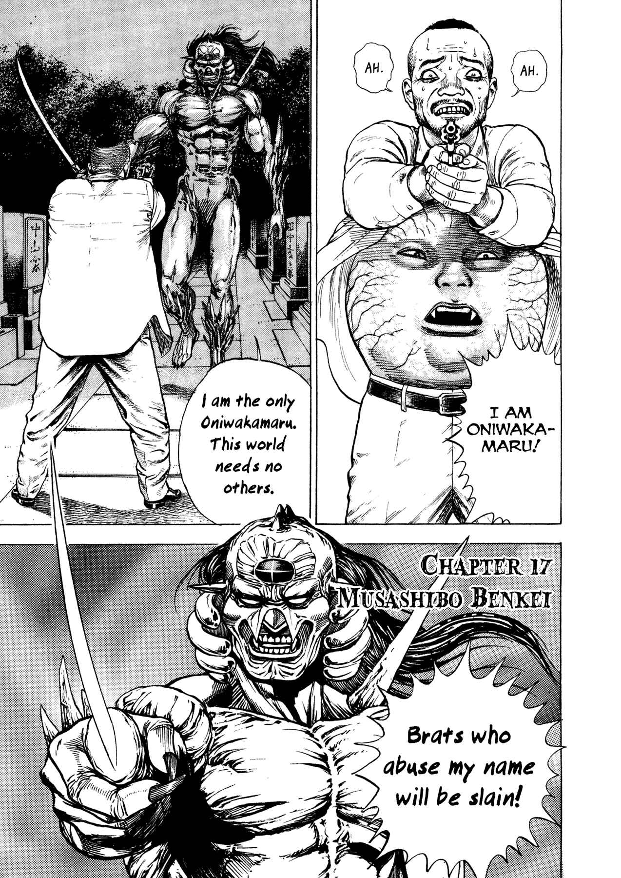Page 1 Chapter 17 Oniwakamaru The Visitor