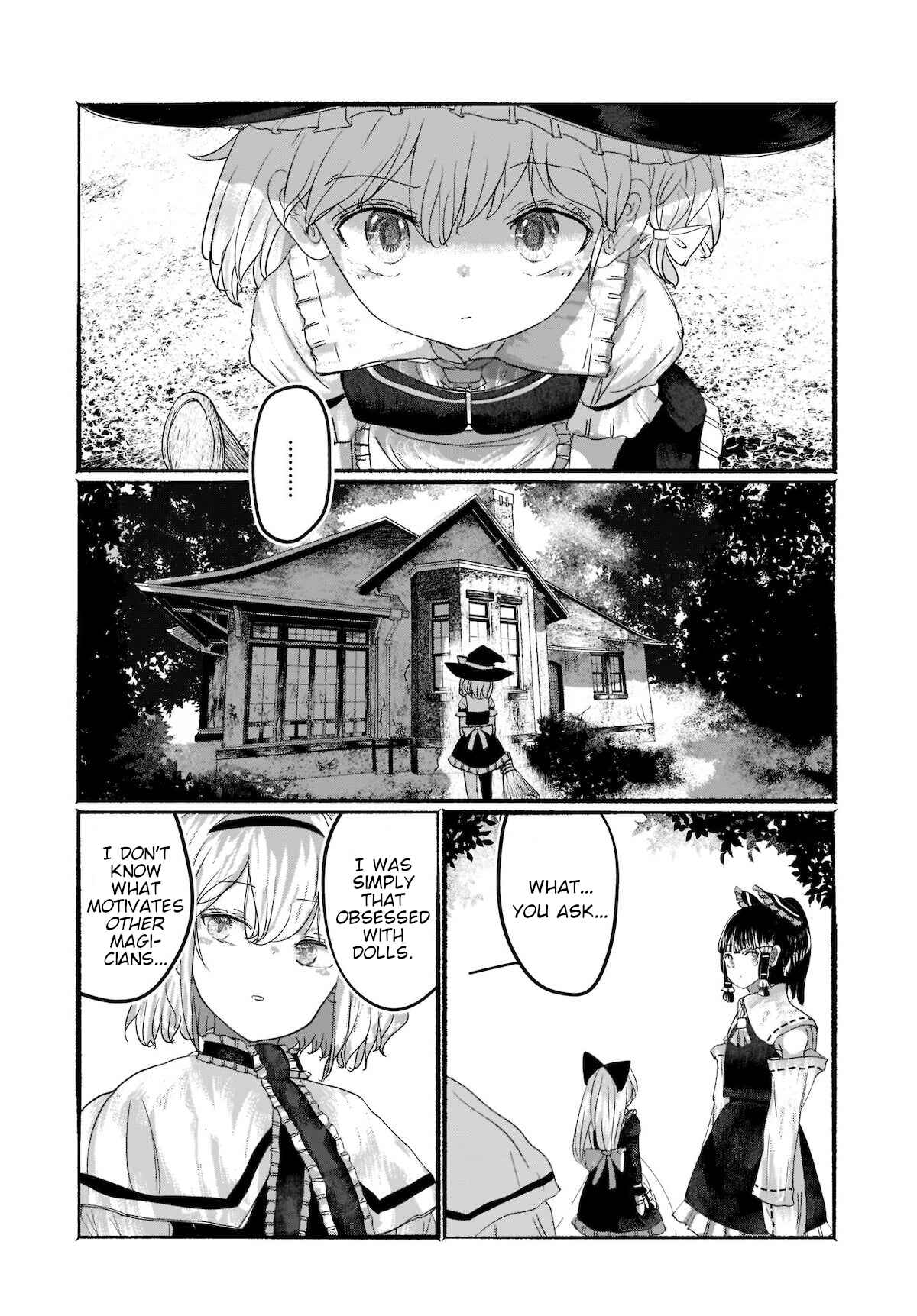 Page 21 Chapter 4 Touhou - The Magician Who Loved a Fake (Doujinshi)
