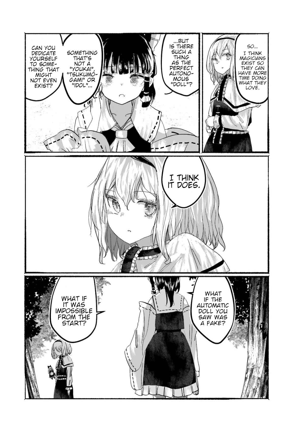 Page 23 Chapter 4 Touhou - The Magician Who Loved a Fake (Doujinshi)