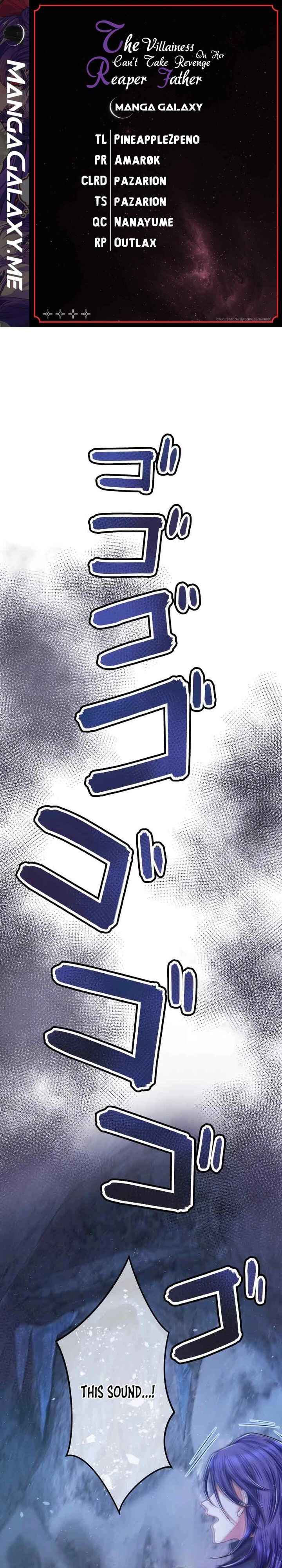 Page 1 Chapter 13 Akuyaku Reijou wa Shinigami Papa ni Fukushuu ga Shitai no ni!