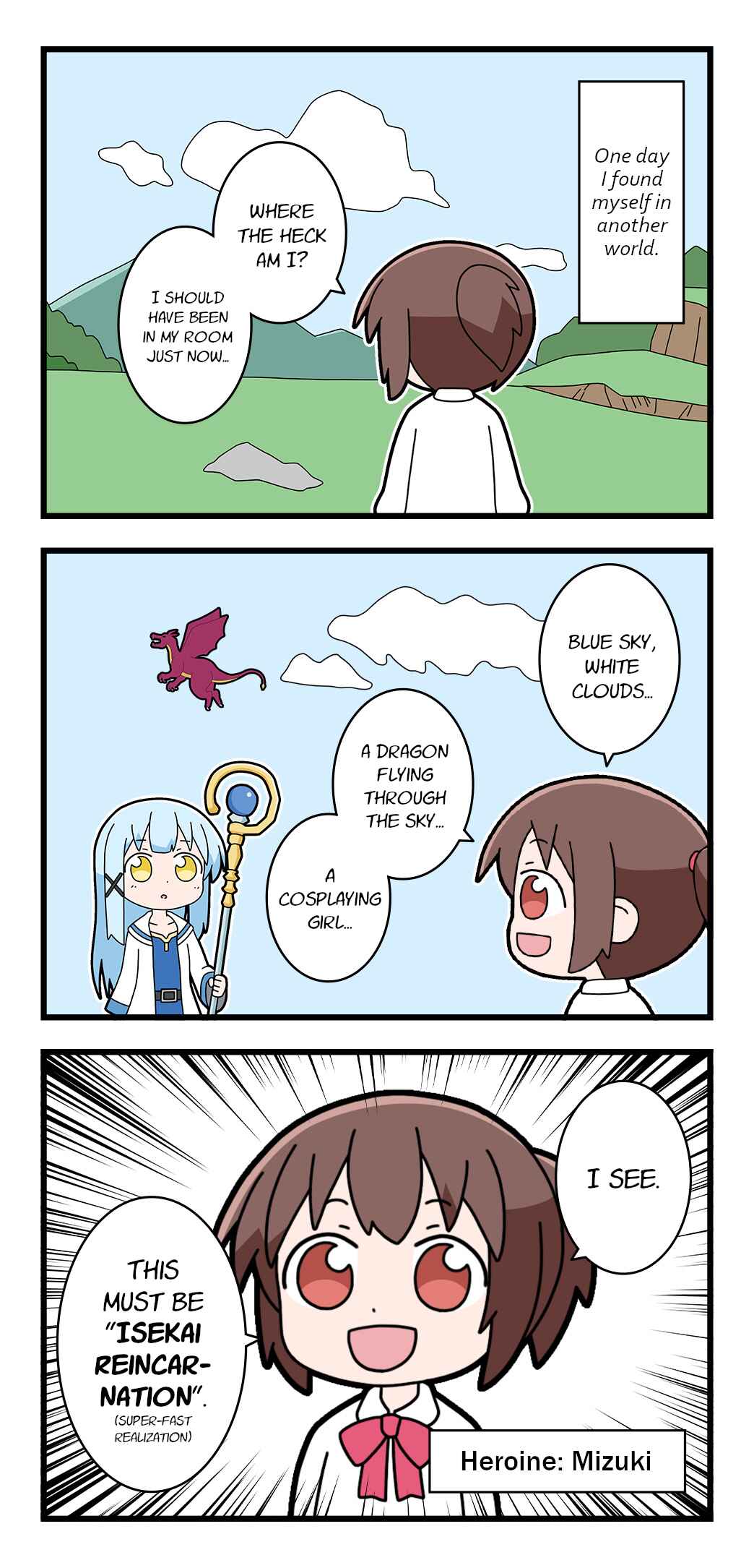 Page 1 Chapter 1 Isekai Yuusha Mizuki