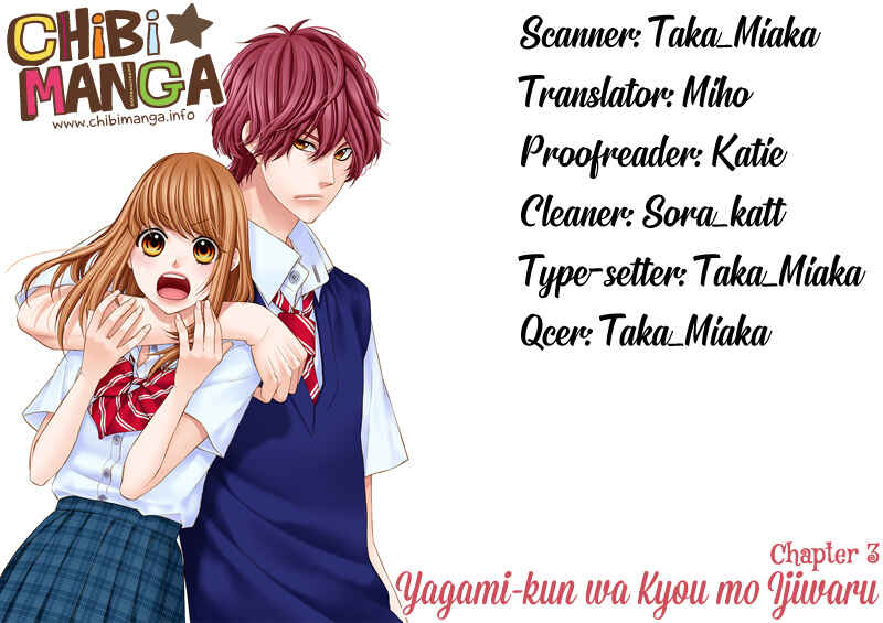 Page 1 Chapter 3 Yagami-kun wa, Kyou mo Ijiwaru.