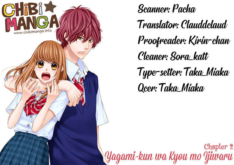 Page 1 Chapter 2 Yagami-kun wa, Kyou mo Ijiwaru.
