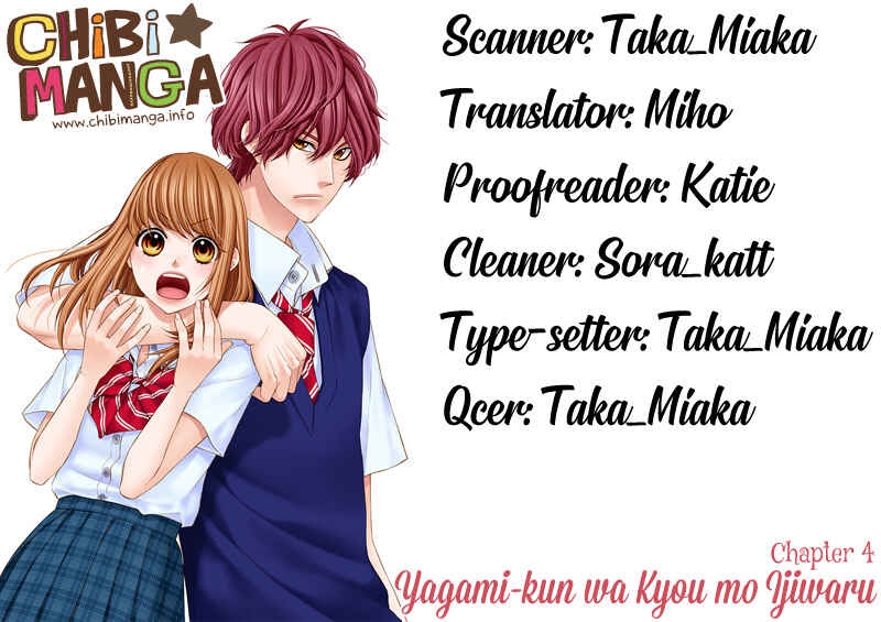 Page 1 Chapter 4 Yagami-kun wa, Kyou mo Ijiwaru.