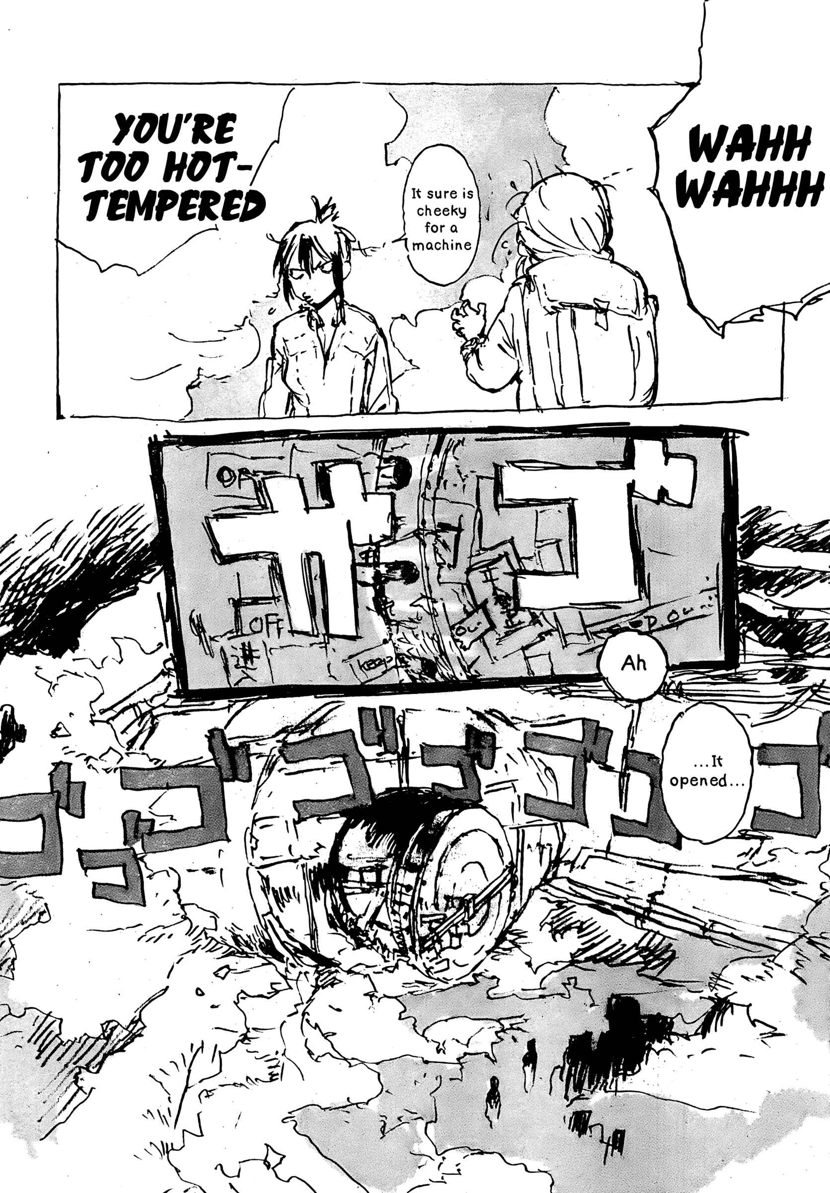 Page 10 Chapter 2 Patema Inverted: another side