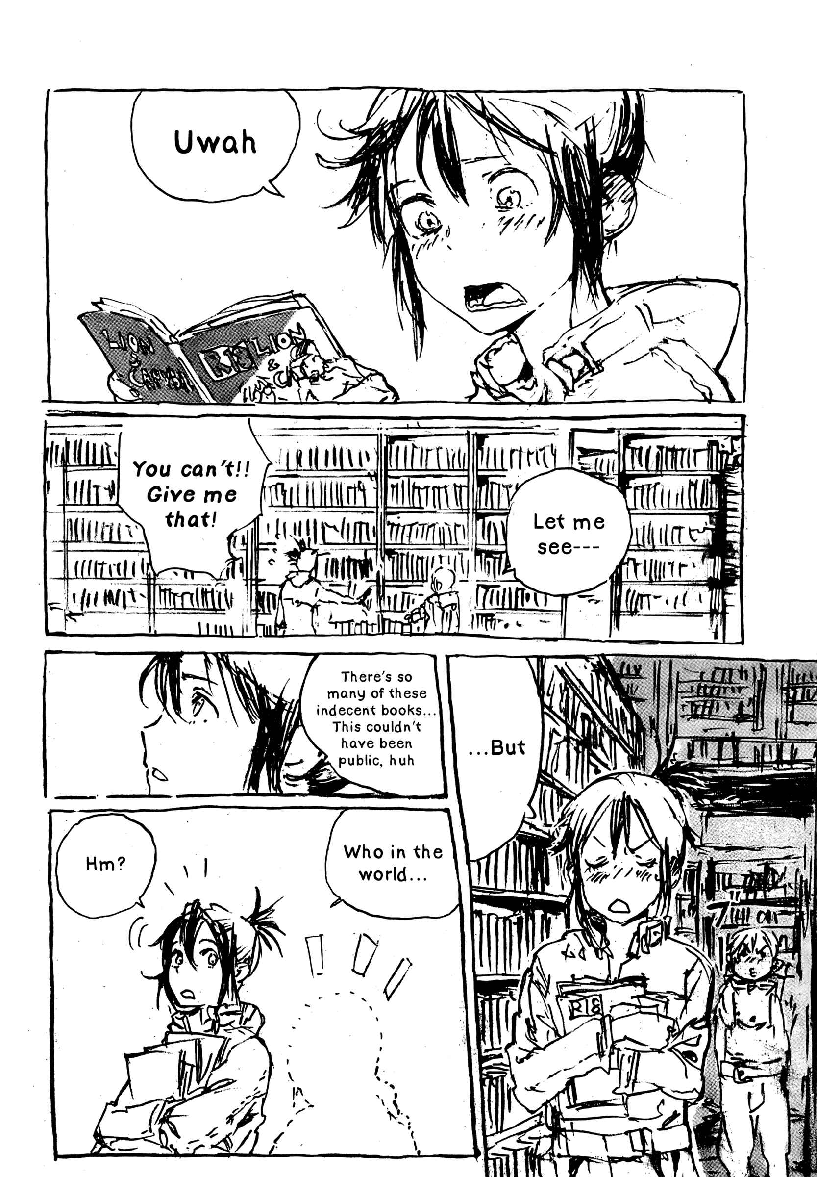 Page 13 Chapter 2 Patema Inverted: another side