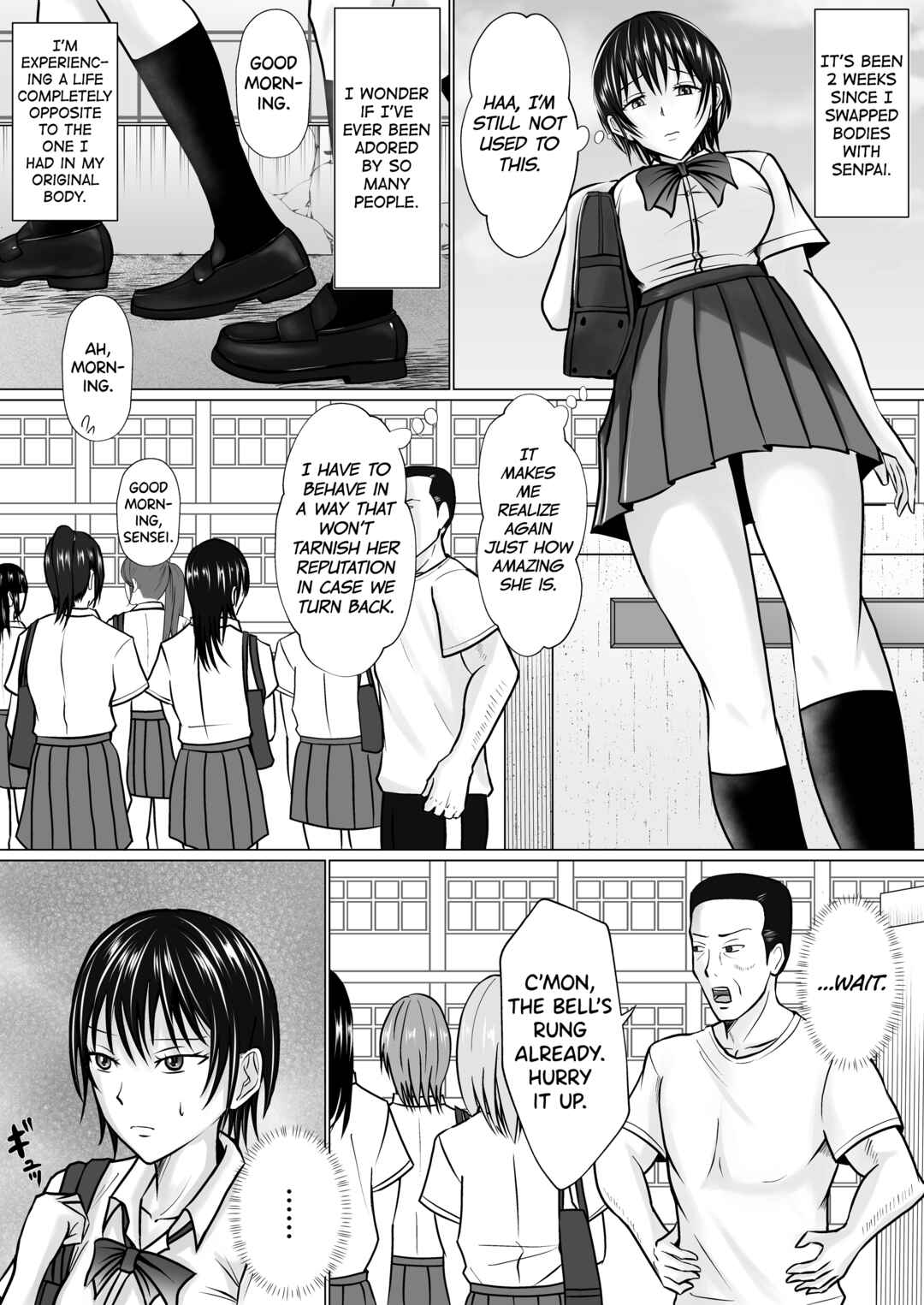 Page 3 Chapter 2 Boku ga Senpai no Karada o Mamorunda