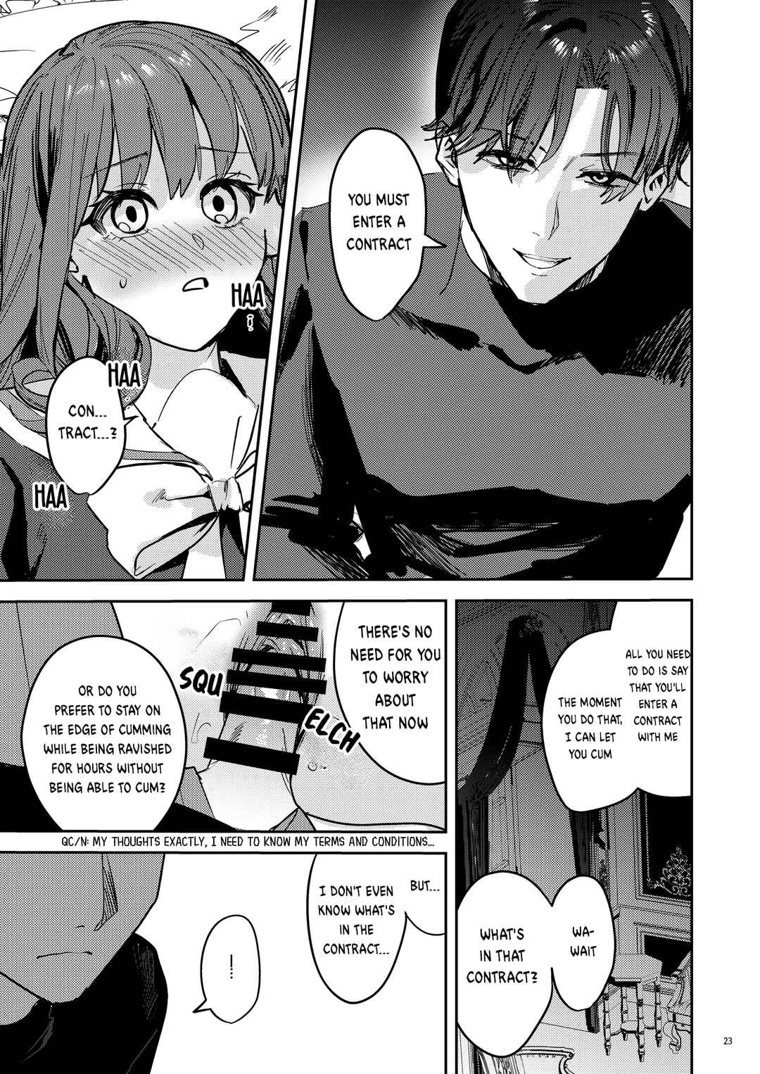 Page 24 Chapter Unknown_c045 Yandere Kyuuketsuki no Shuuchaku-Ai Kankin × Keiyaku Sex