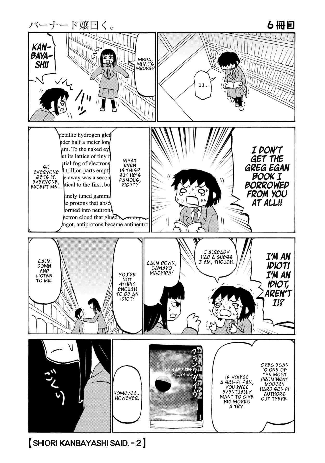 Page 1 Chapter 6 Miss Bernard Said.