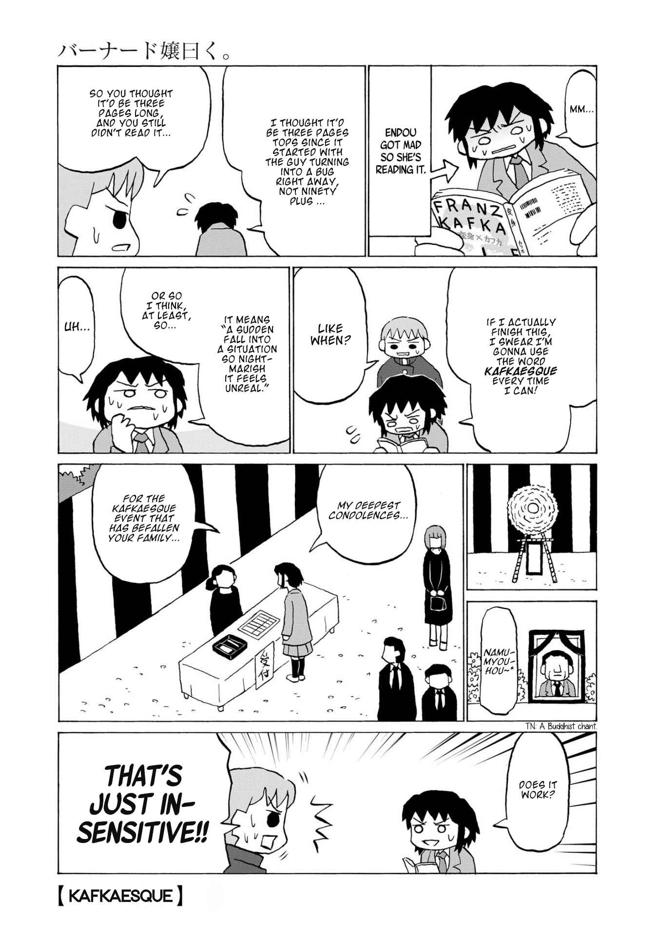 Page 7 Chapter 6 Miss Bernard Said.
