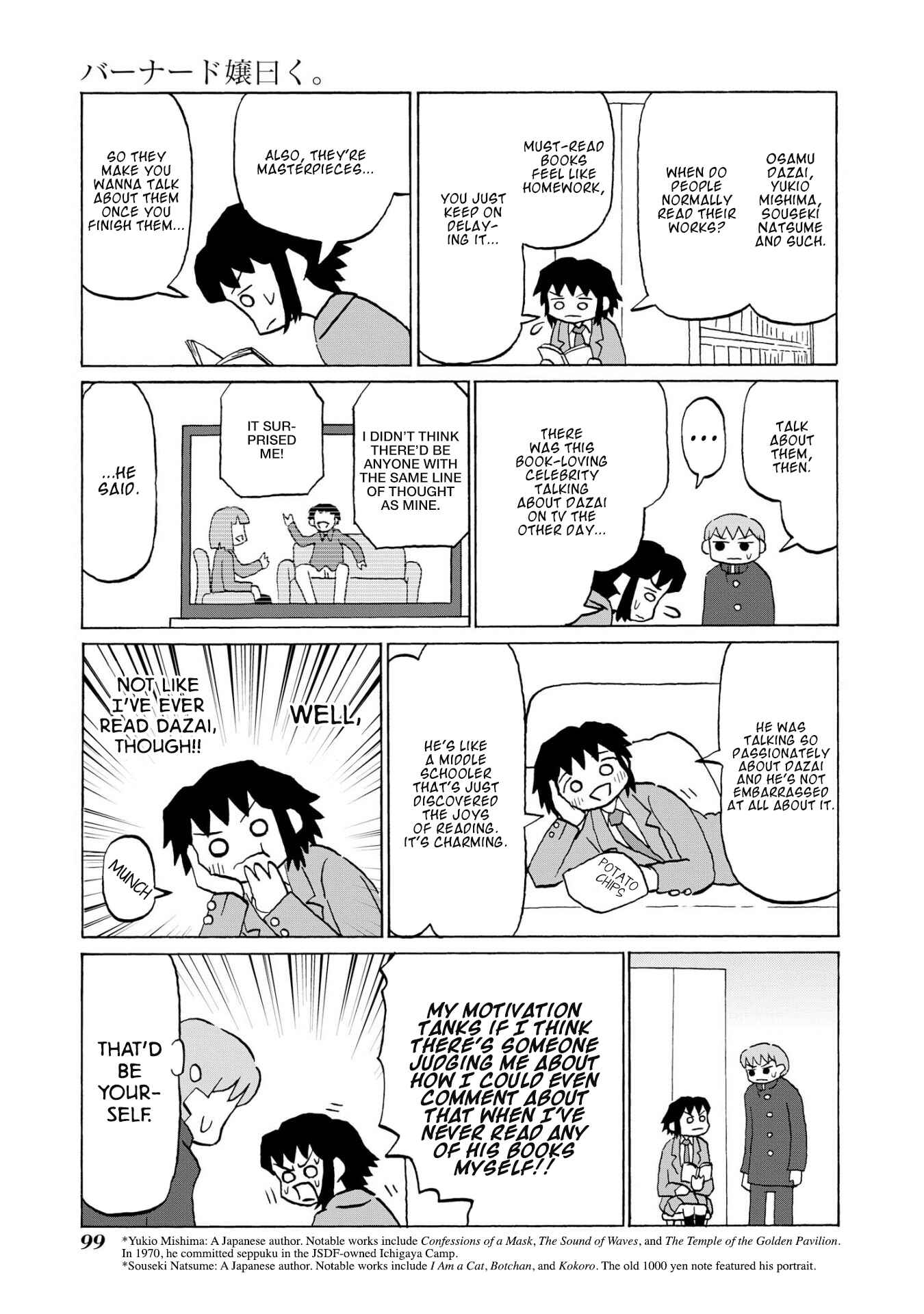 Page 5 Chapter 10 Miss Bernard Said.
