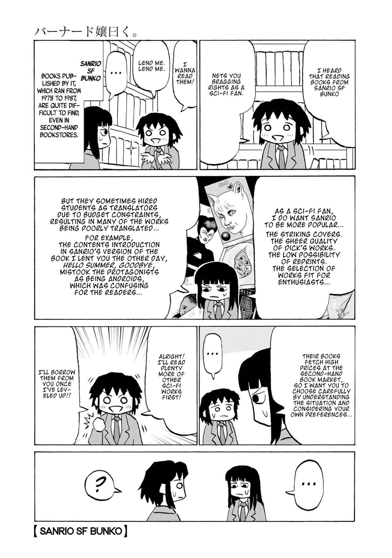 Page 7 Chapter 10 Miss Bernard Said.