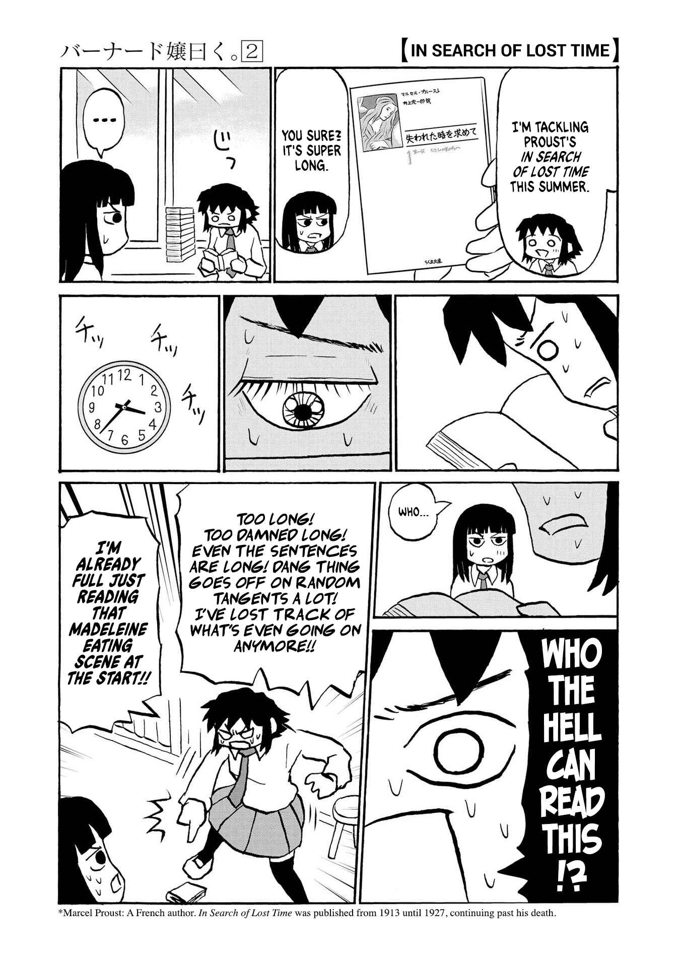 Page 3 Chapter 21 Miss Bernard Said.