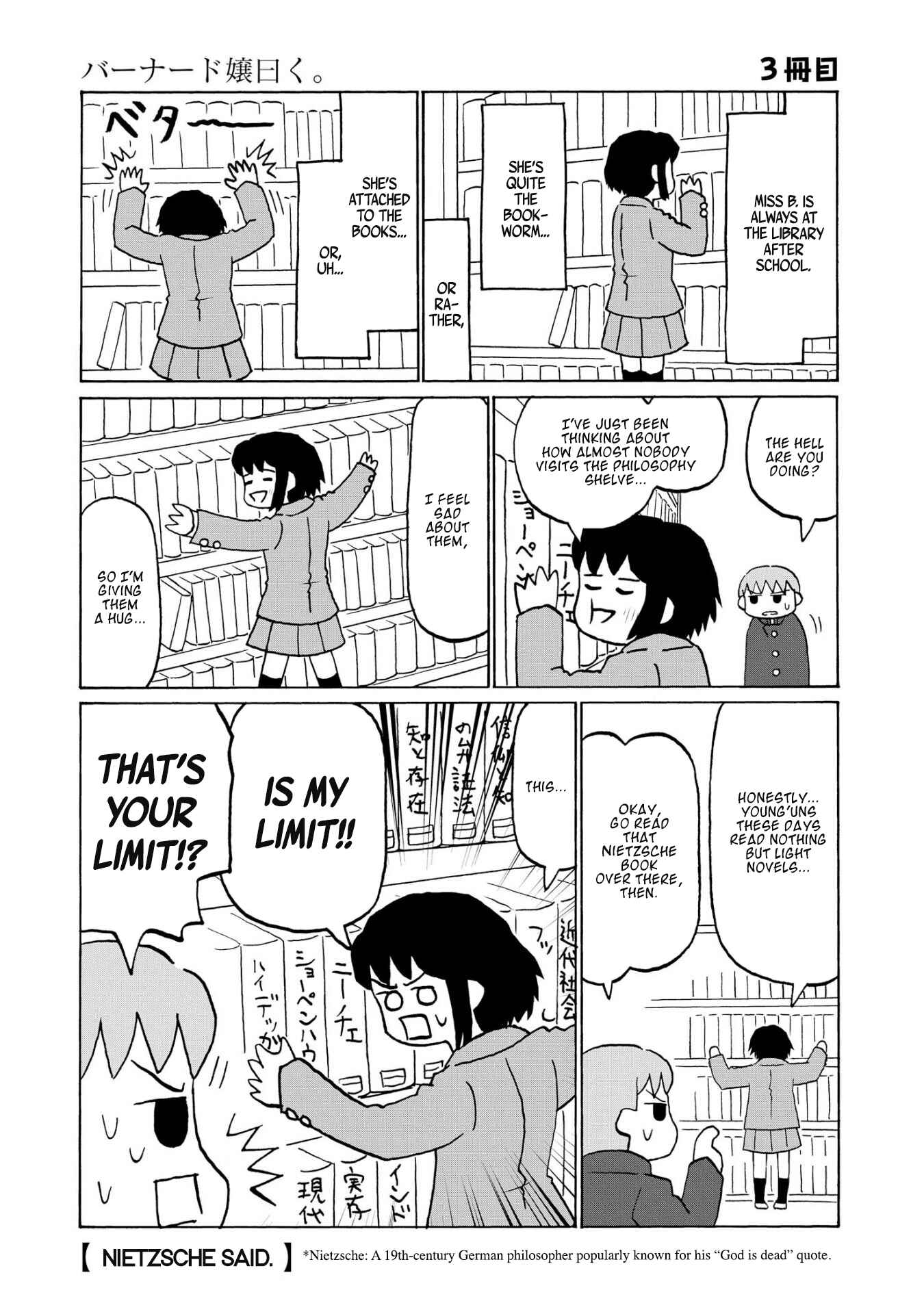 Page 1 Chapter 3 Miss Bernard Said.