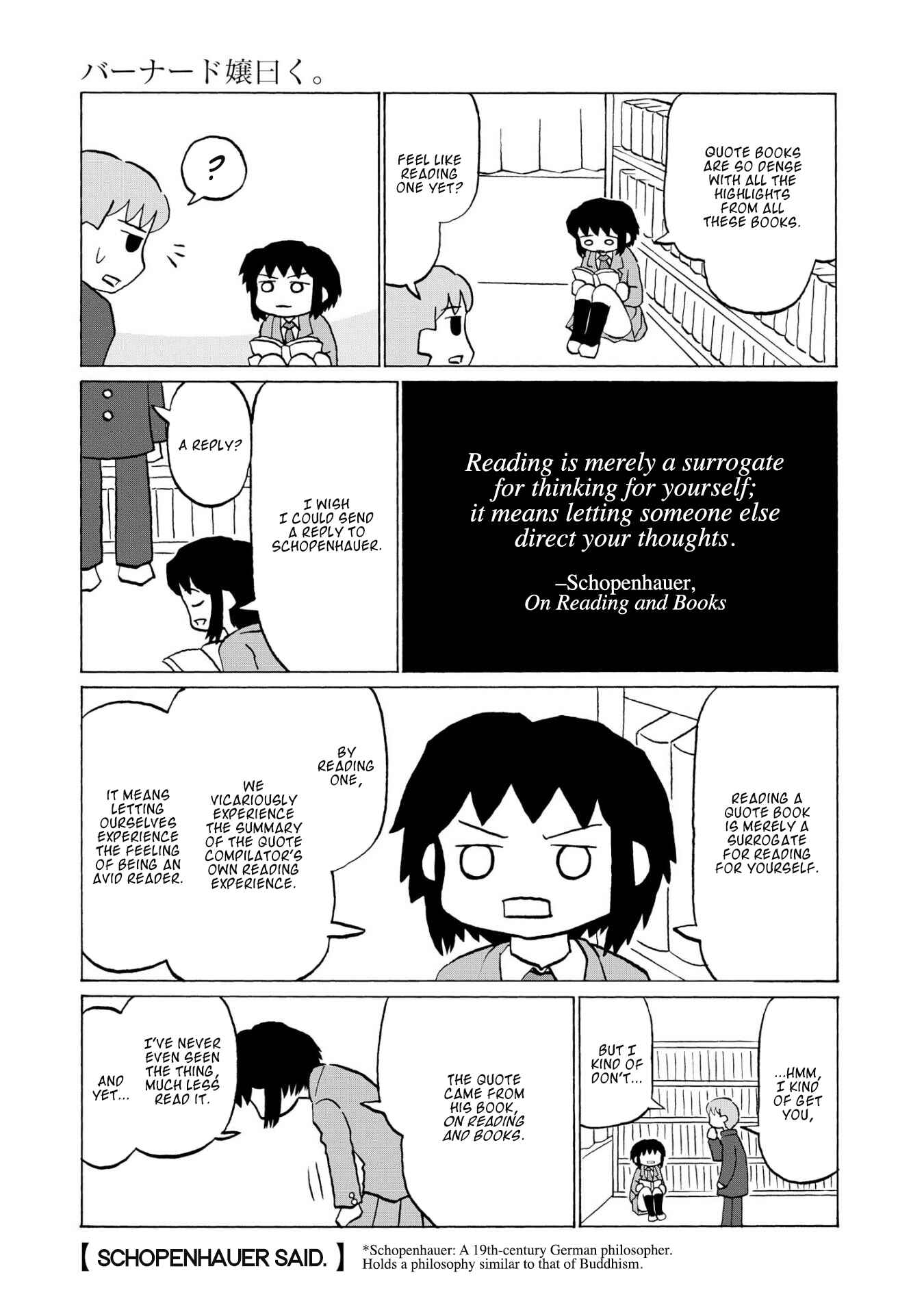 Page 5 Chapter 3 Miss Bernard Said.