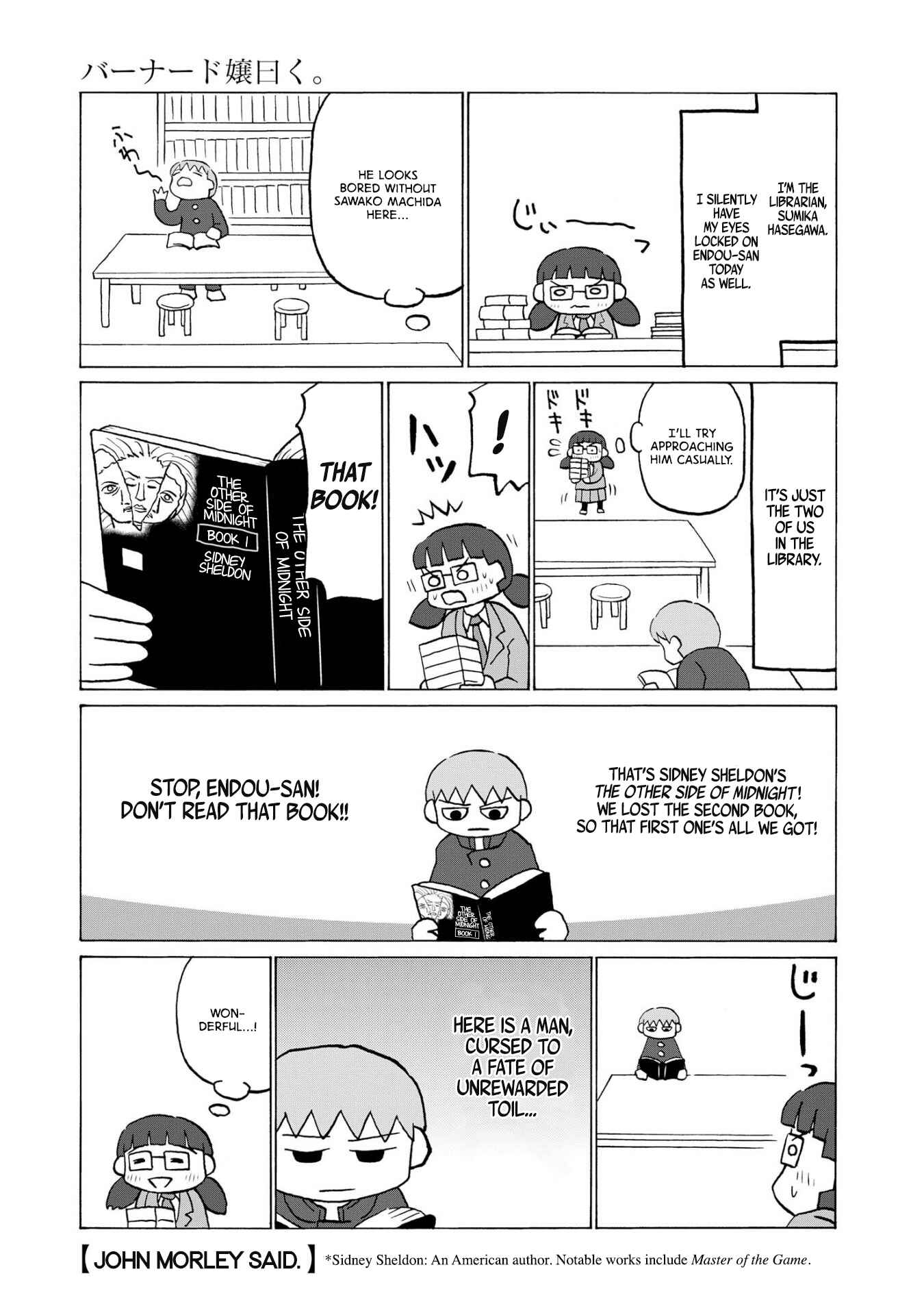 Page 7 Chapter 3 Miss Bernard Said.