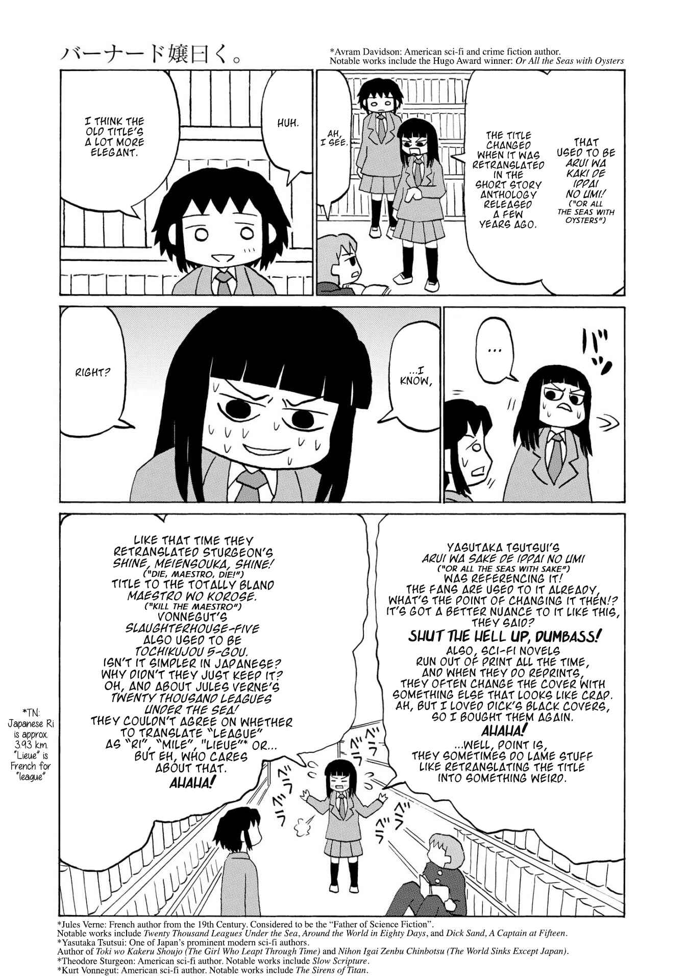 Page 3 Chapter 2 Miss Bernard Said.