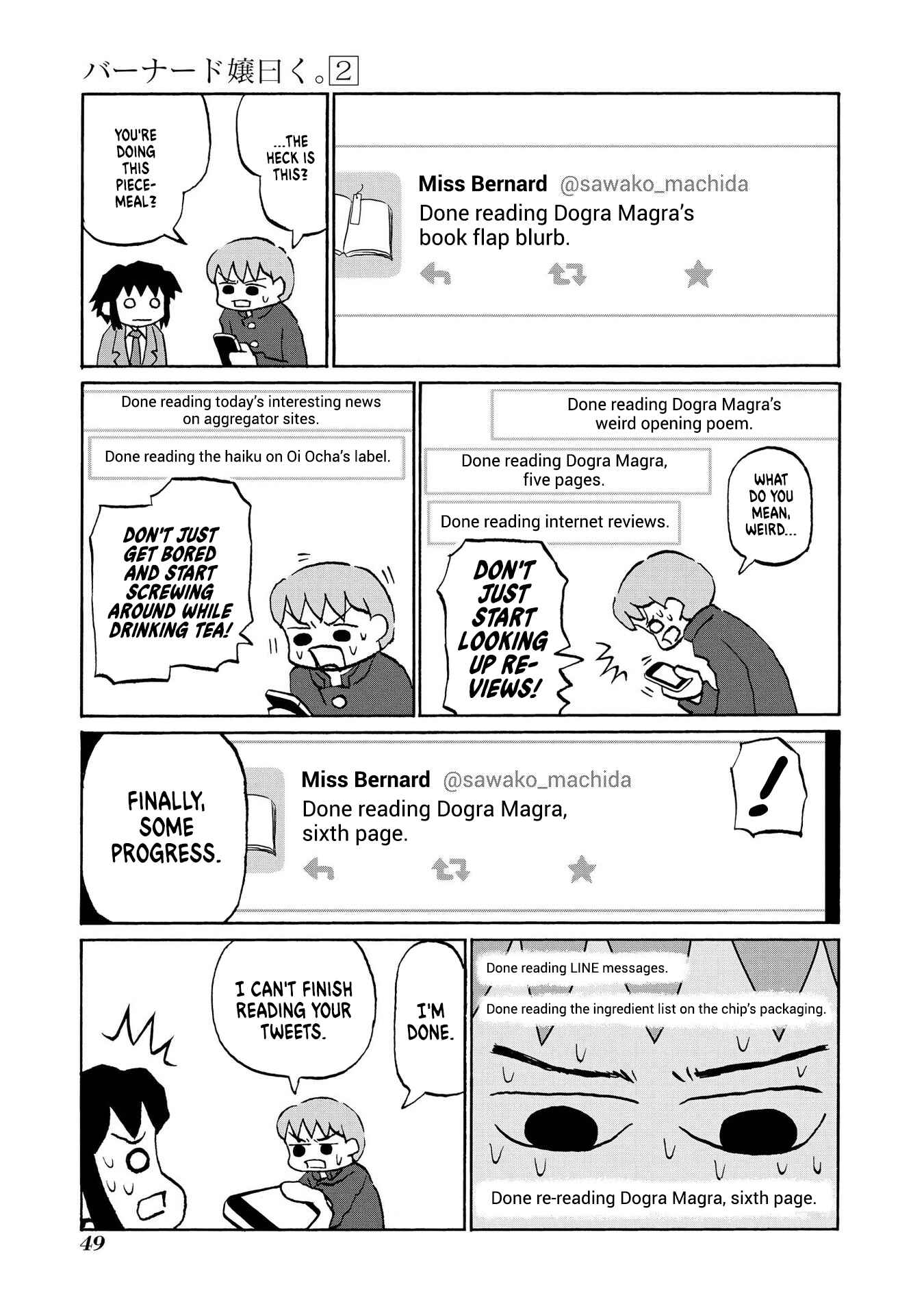 Page 5 Chapter 19 Miss Bernard Said.