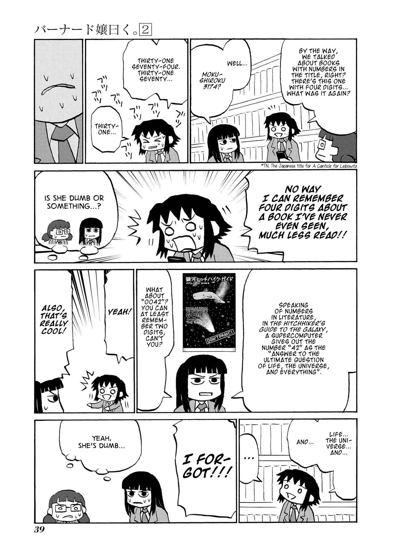 Page 3 Chapter 18 Miss Bernard Said.