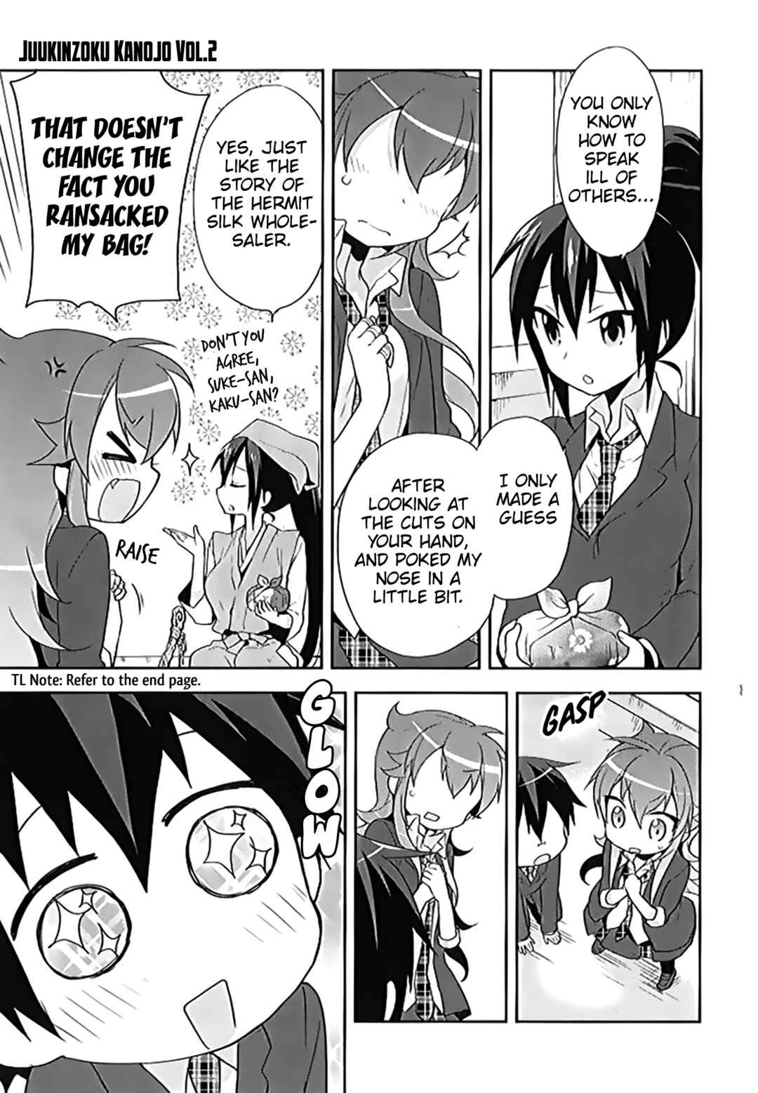 Page 14 Chapter 15 Juukinzoku Kanojo