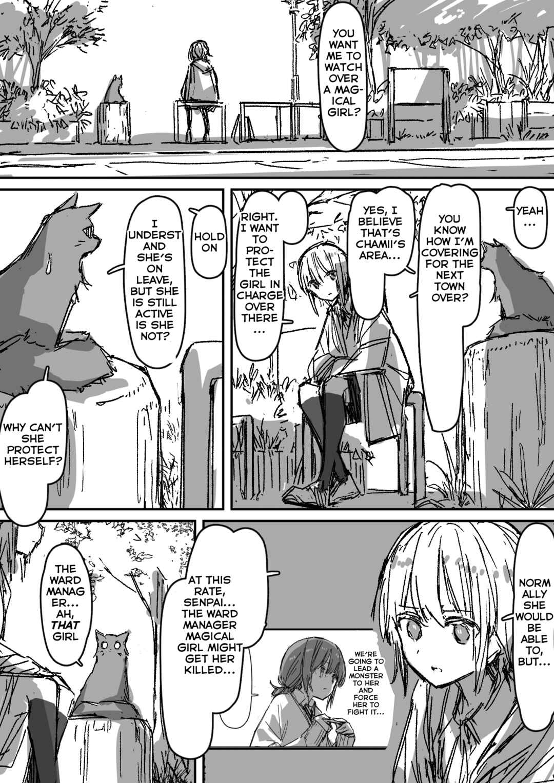Page 3 Chapter 14 Yande Kita Mahou Shoujo no Nichijou