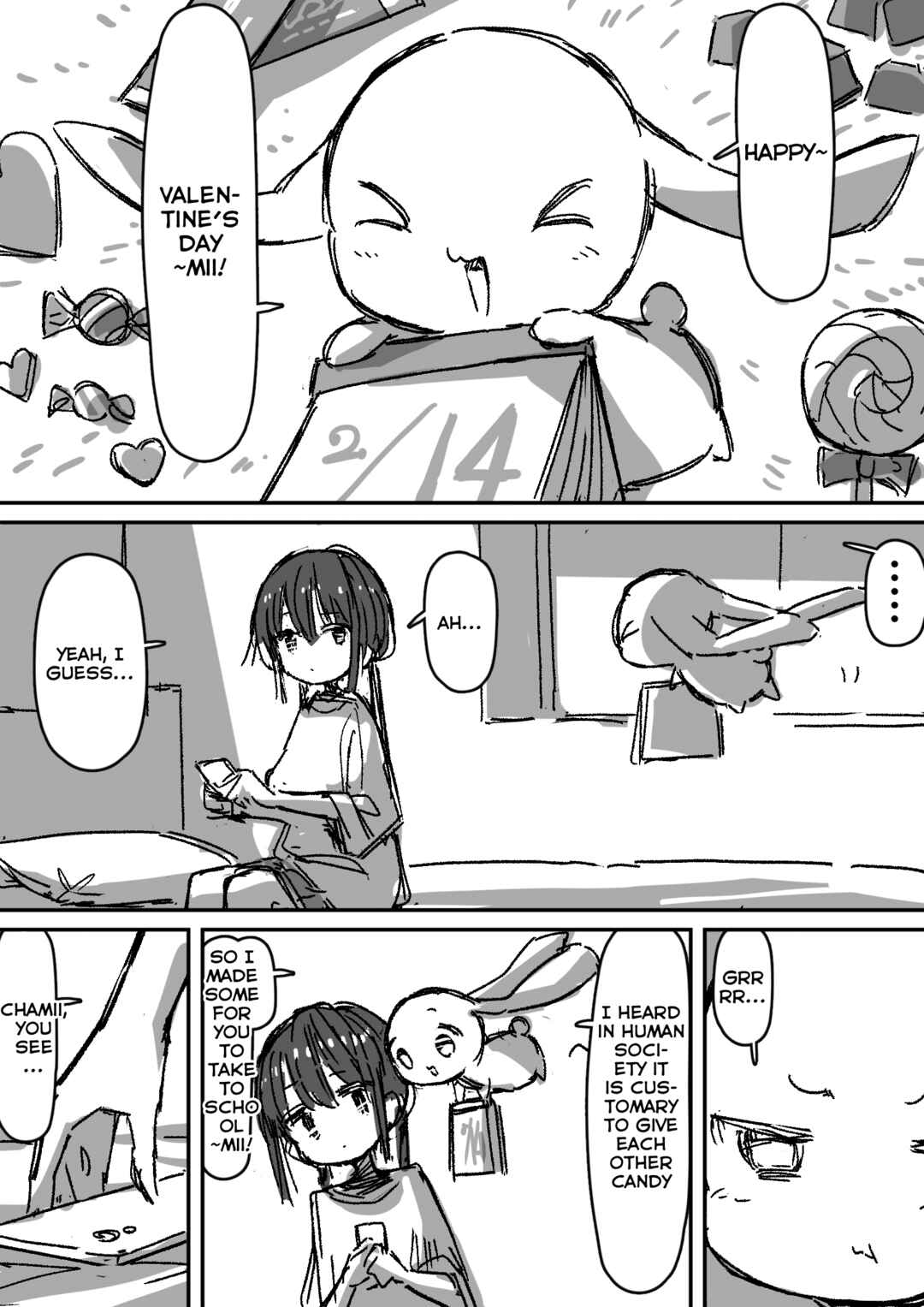 Page 1 Chapter 15.1 Yande Kita Mahou Shoujo no Nichijou