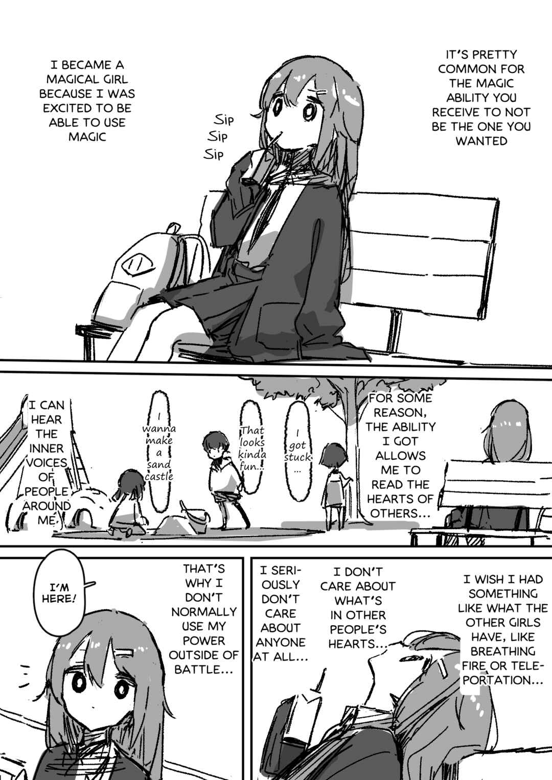 Page 1 Chapter 3 Yande Kita Mahou Shoujo no Nichijou