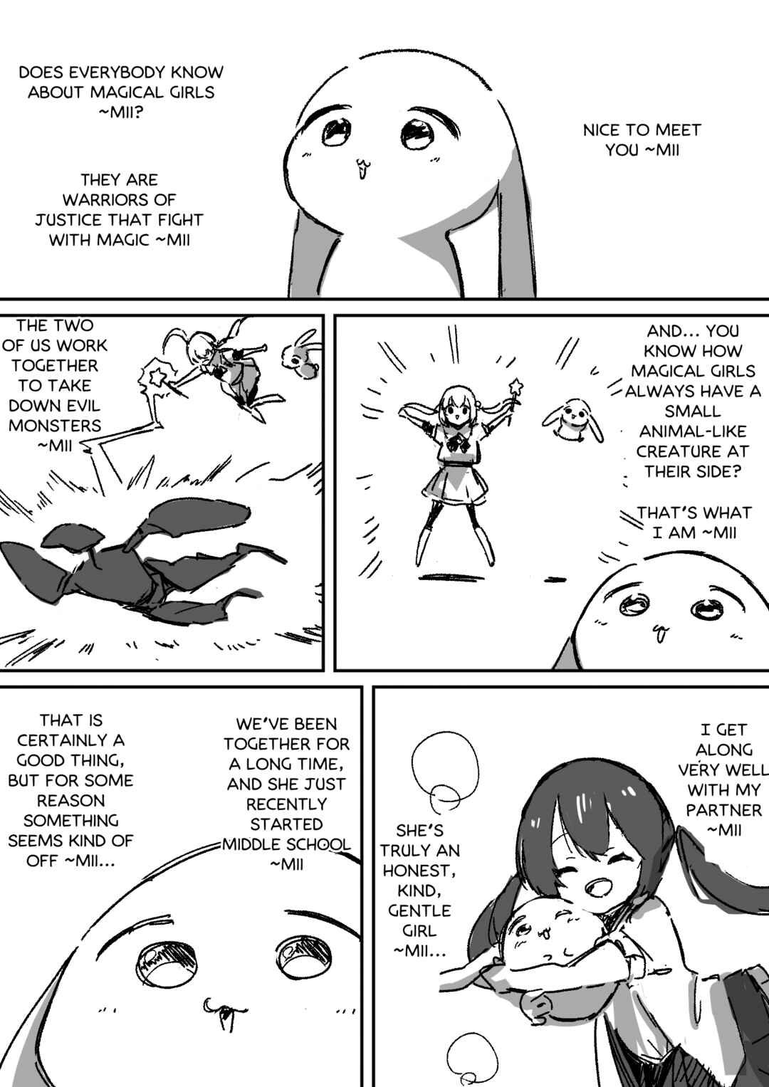 Page 1 Chapter 1 Yande Kita Mahou Shoujo no Nichijou