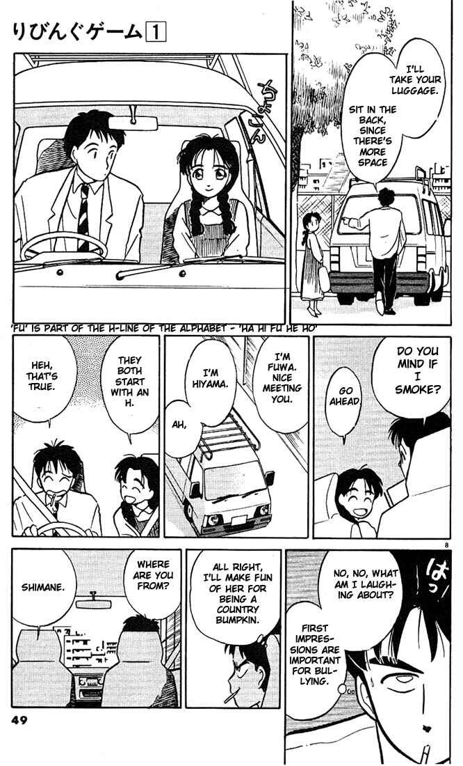Page 8 Chapter 3 Living Game