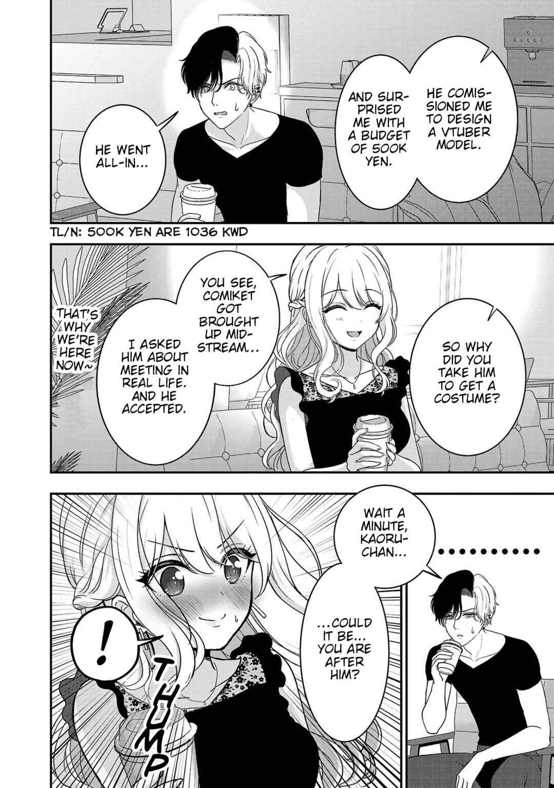 Page 14 Chapter 10 Shitsurenshita node Vtuber Hajimetara Toshiue no Onee-san ni Motemashita