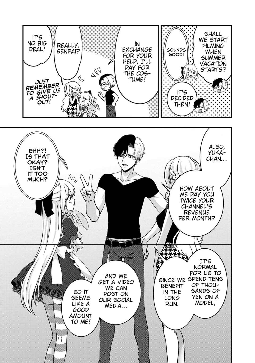 Page 25 Chapter 10 Shitsurenshita node Vtuber Hajimetara Toshiue no Onee-san ni Motemashita