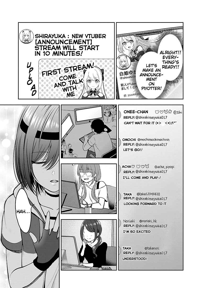 Page 27 Chapter 4 Shitsurenshita node Vtuber Hajimetara Toshiue no Onee-san ni Motemashita