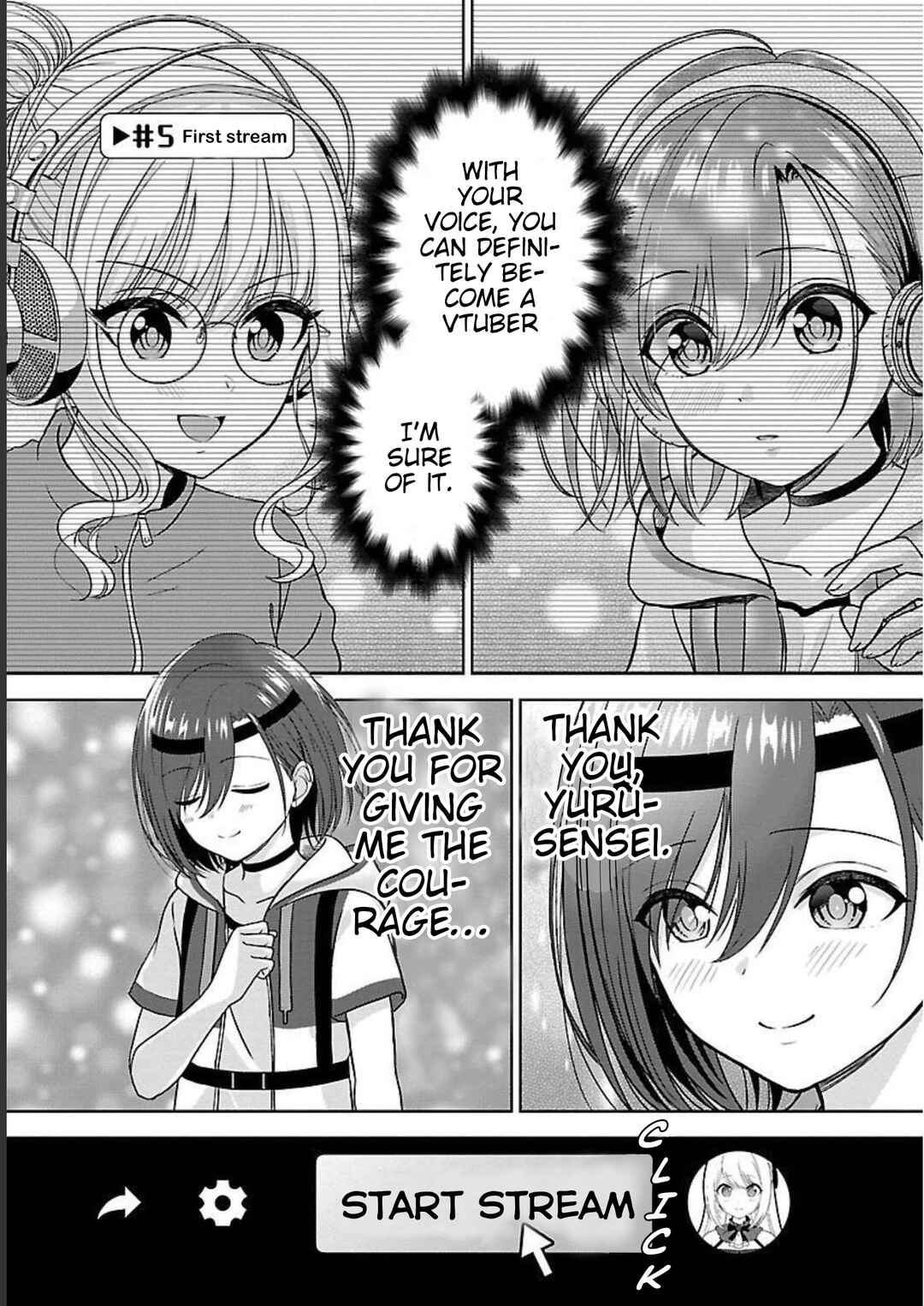 Page 1 Chapter 5 Shitsurenshita node Vtuber Hajimetara Toshiue no Onee-san ni Motemashita