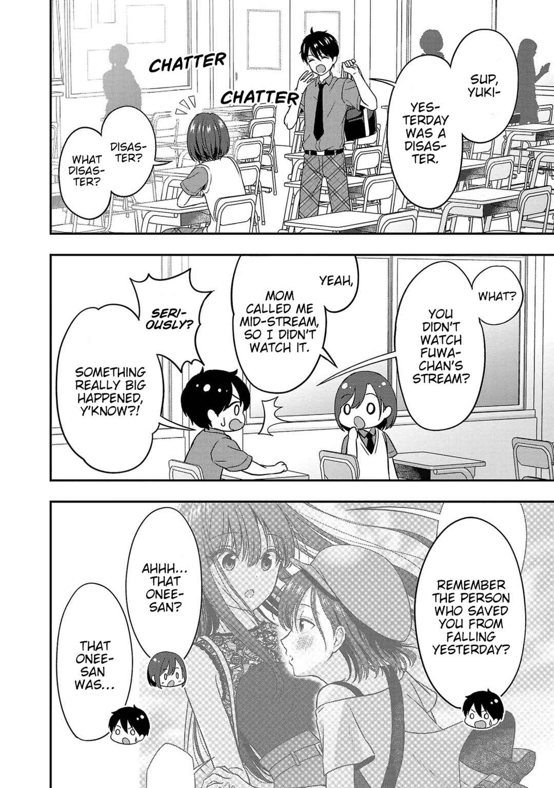 Page 14 Chapter 7 Shitsurenshita node Vtuber Hajimetara Toshiue no Onee-san ni Motemashita