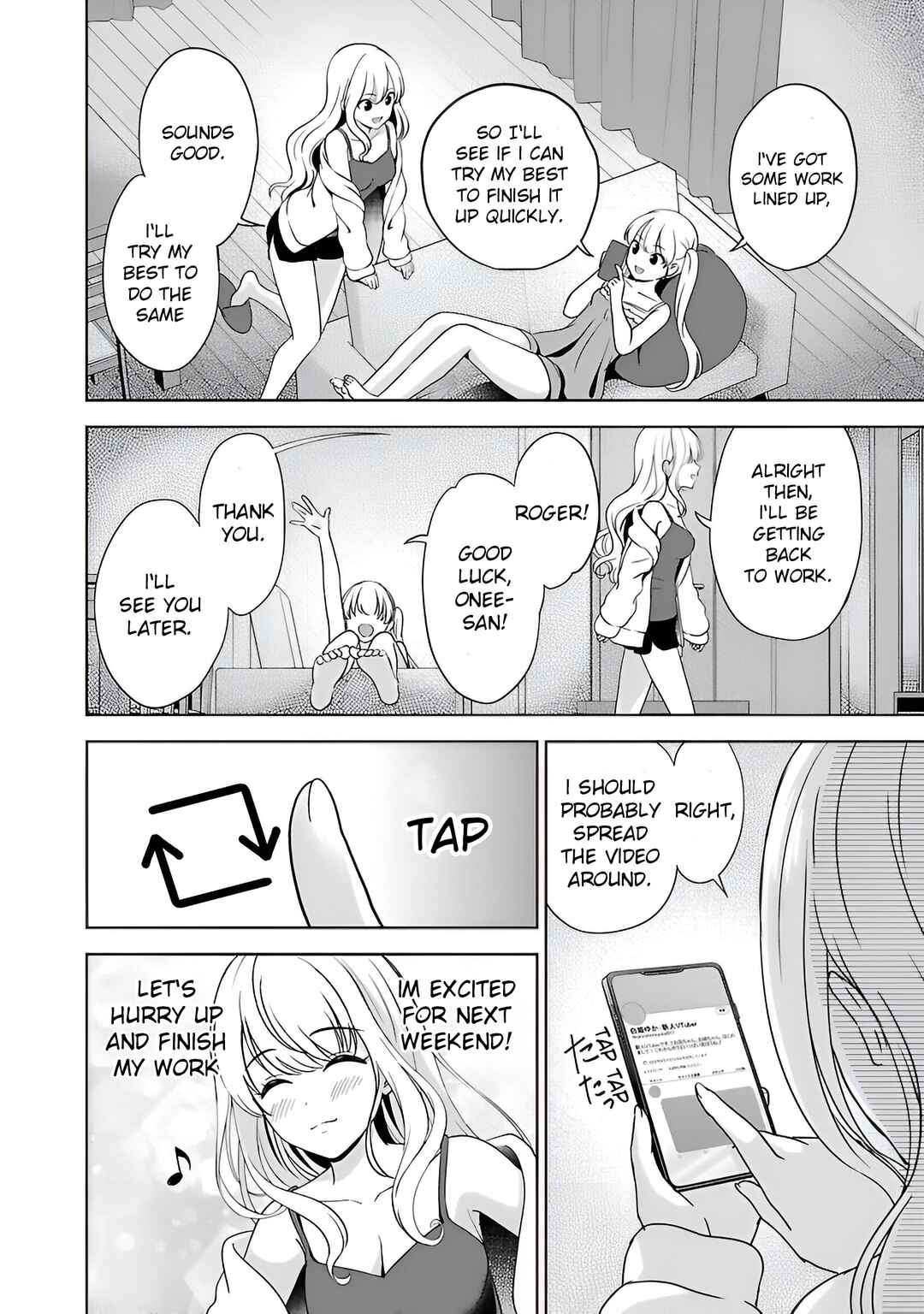 Page 8 Chapter 3 Shitsurenshita node Vtuber Hajimetara Toshiue no Onee-san ni Motemashita
