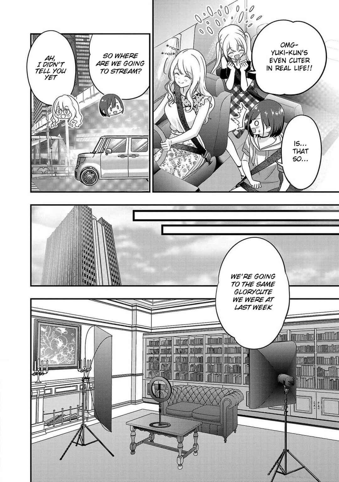 Page 12 Chapter 13 Shitsurenshita node Vtuber Hajimetara Toshiue no Onee-san ni Motemashita