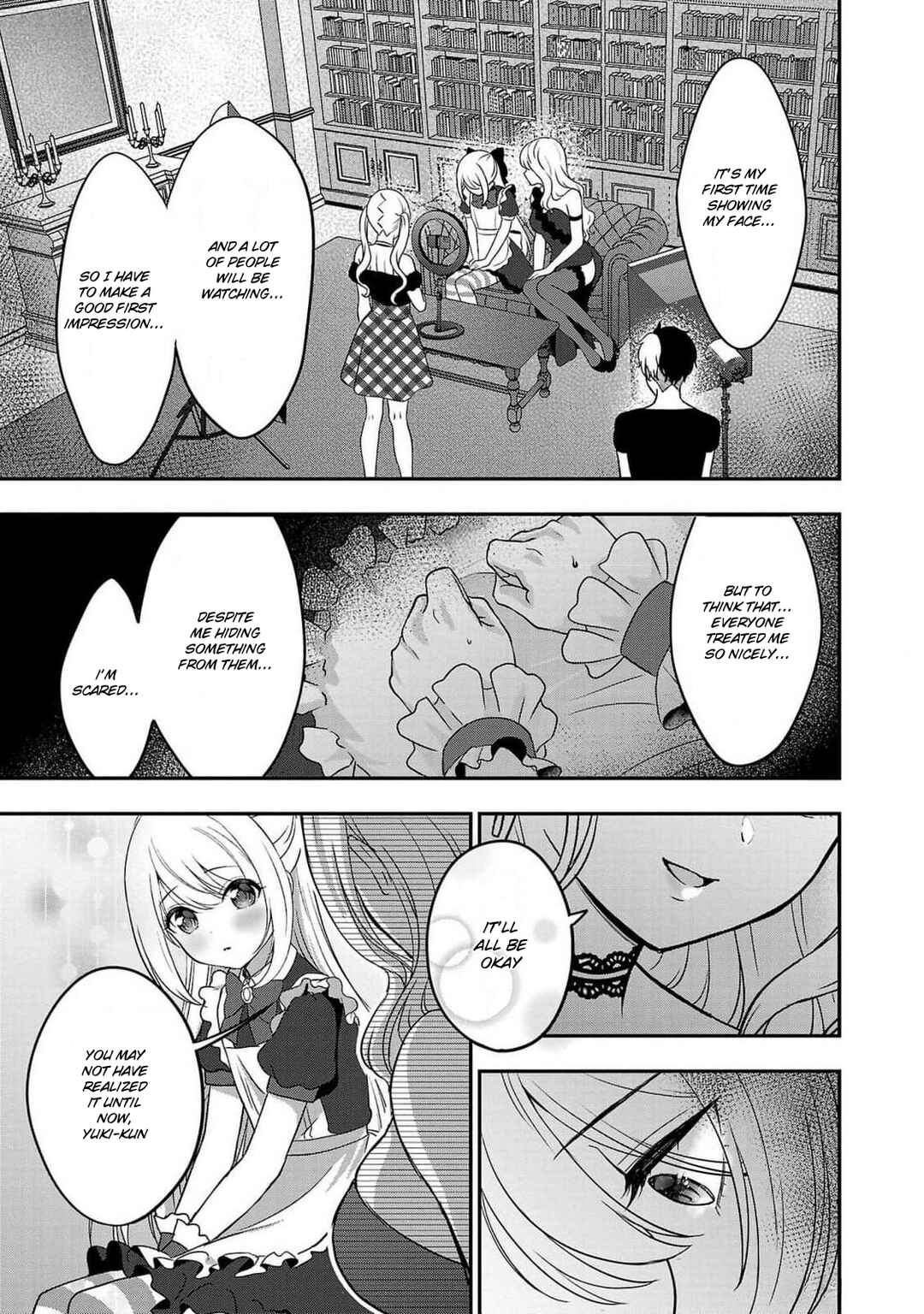 Page 21 Chapter 13 Shitsurenshita node Vtuber Hajimetara Toshiue no Onee-san ni Motemashita