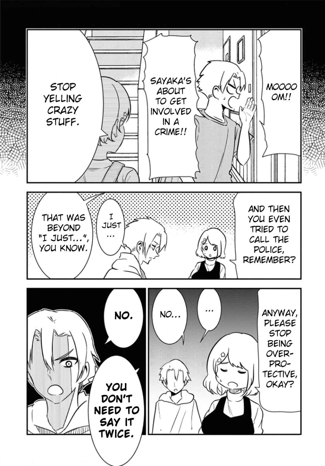 Page 4 Chapter 40.5 Nega-kun to Poji-chan