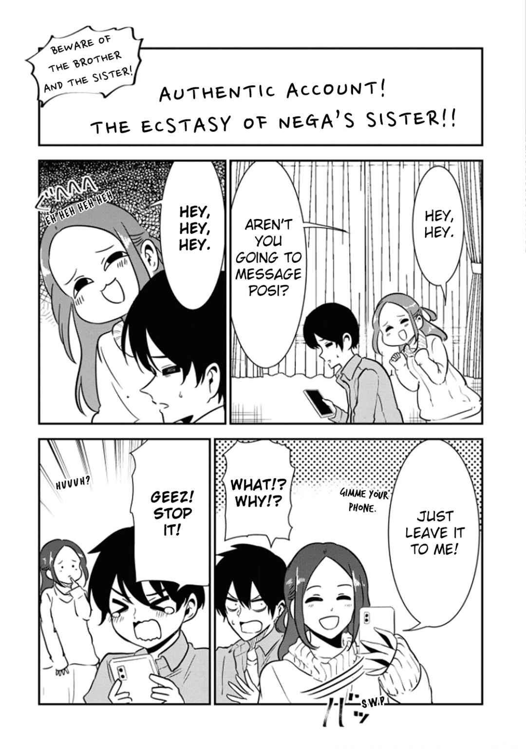 Page 5 Chapter 40.5 Nega-kun to Poji-chan