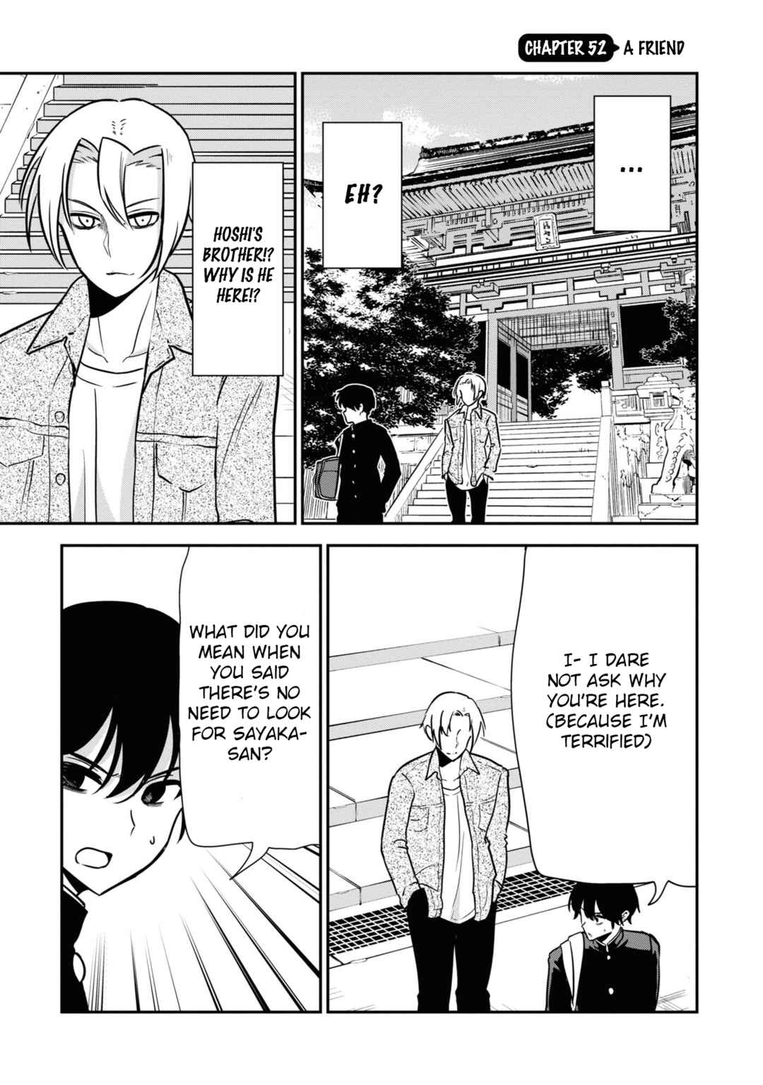 Page 1 Chapter 52 Nega-kun to Poji-chan