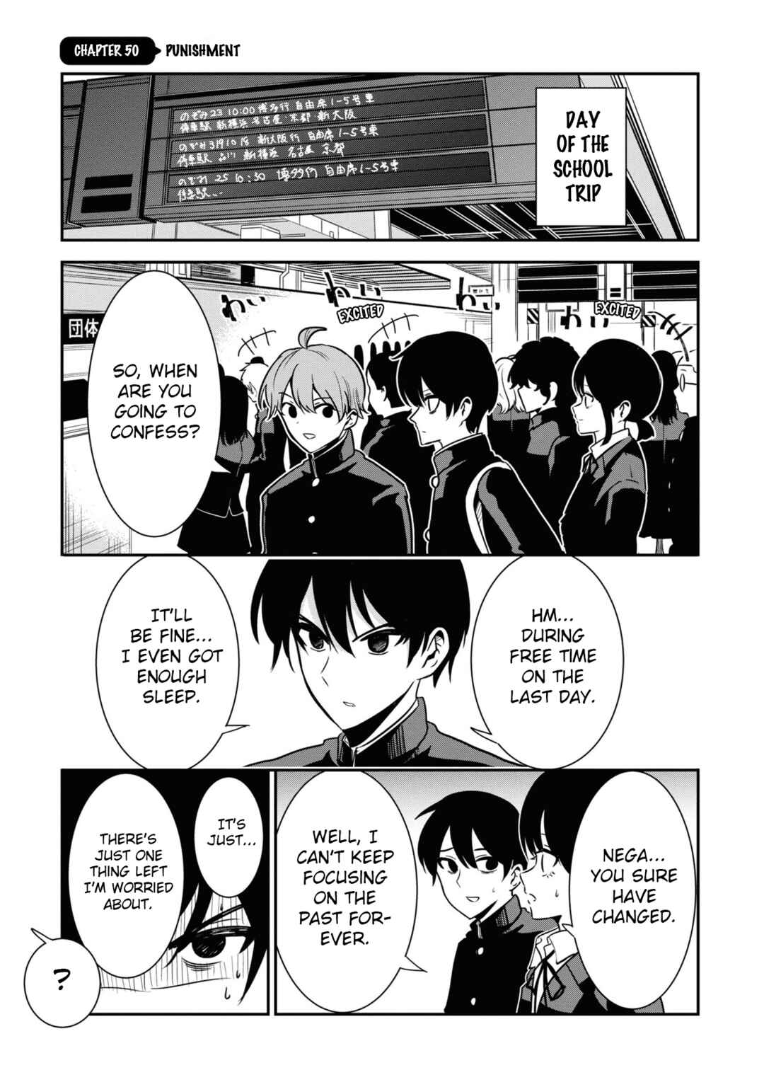 Page 1 Chapter 50 Nega-kun to Poji-chan