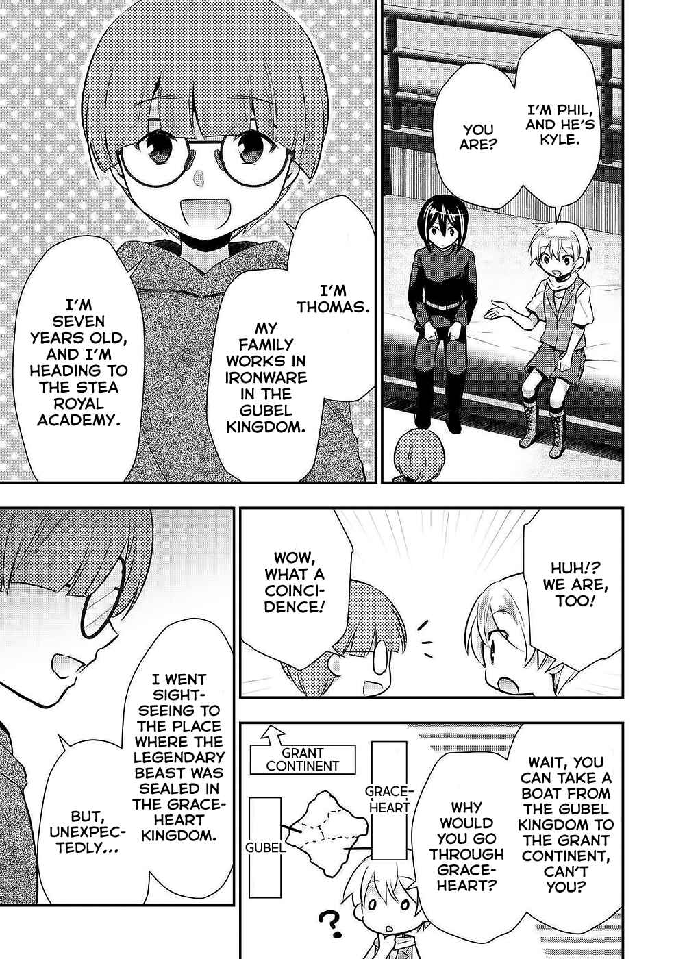 Page 4 Chapter 21 Tensei Ouji wa Daraketai