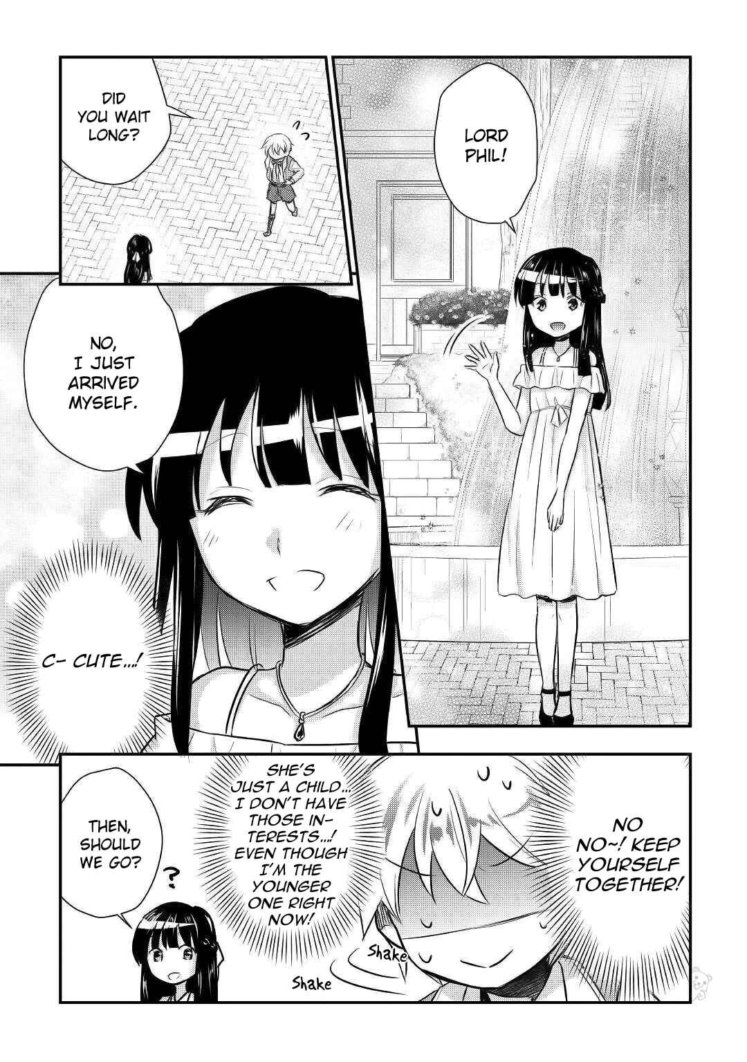 Page 4 Chapter 10 Tensei Ouji wa Daraketai