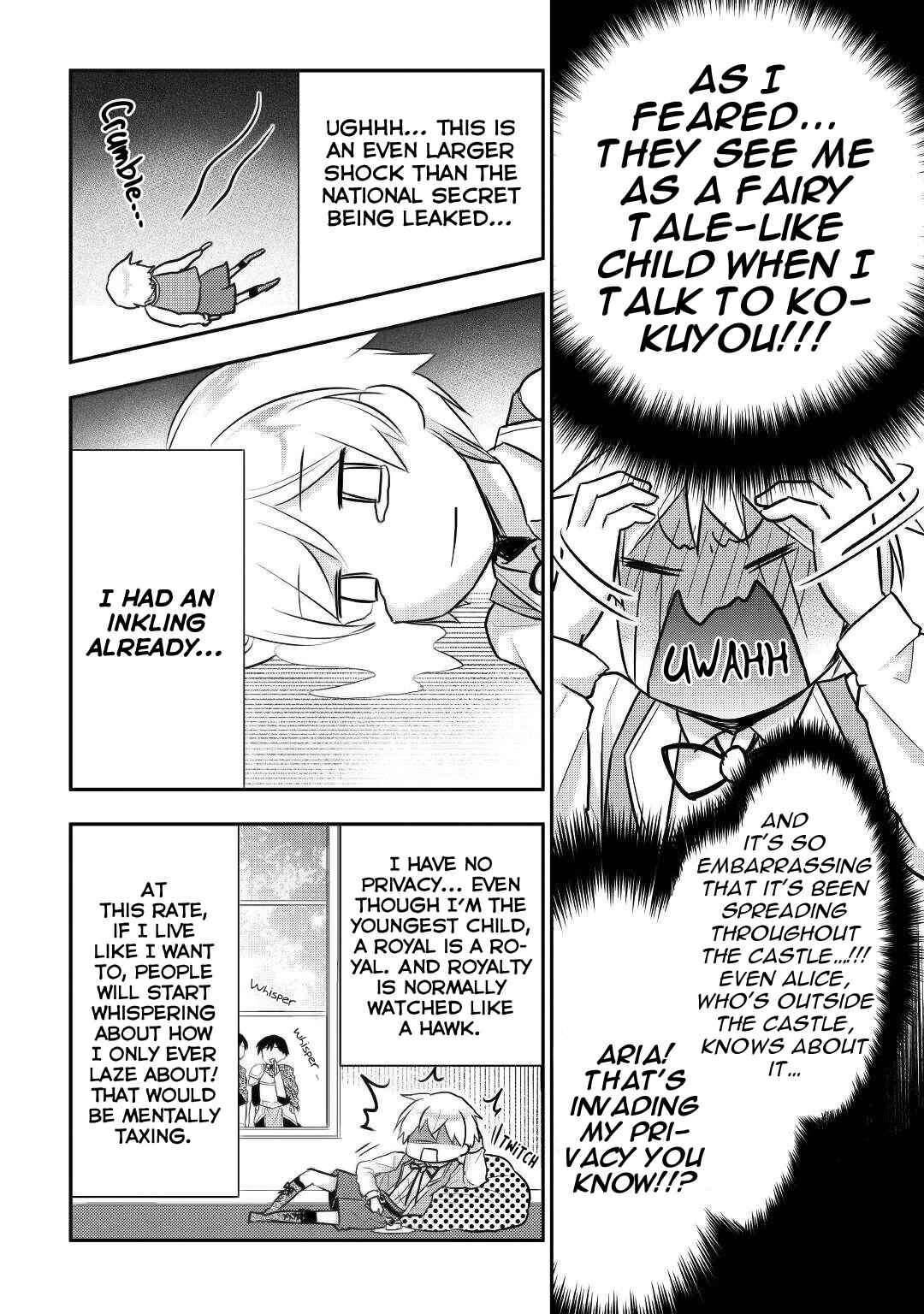 Page 9 Chapter 10 Tensei Ouji wa Daraketai