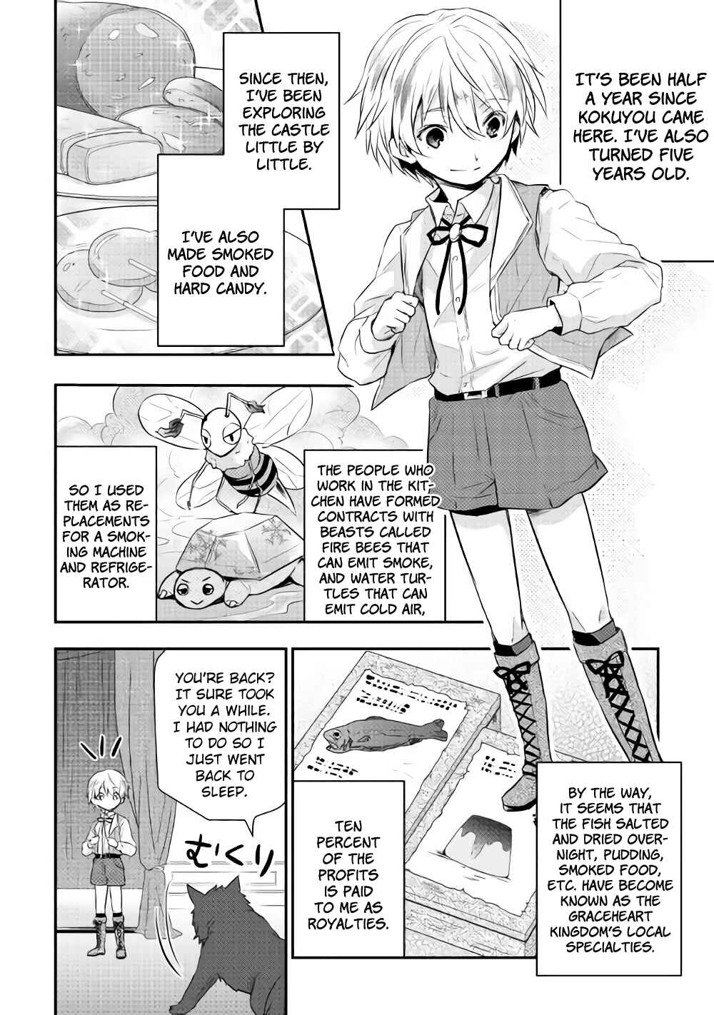 Page 10 Chapter 4 Tensei Ouji wa Daraketai