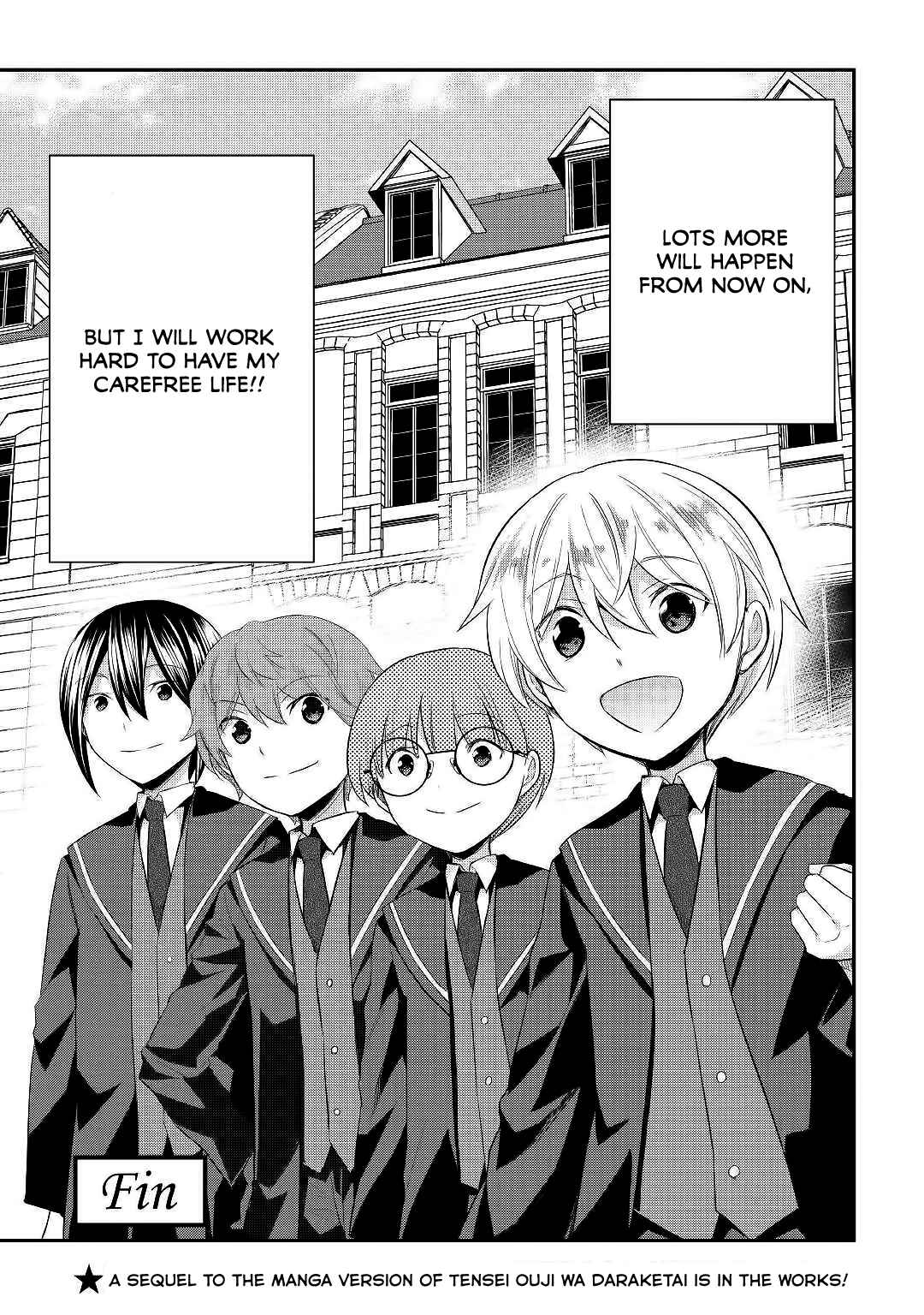 Page 25 Chapter 26 Tensei Ouji wa Daraketai