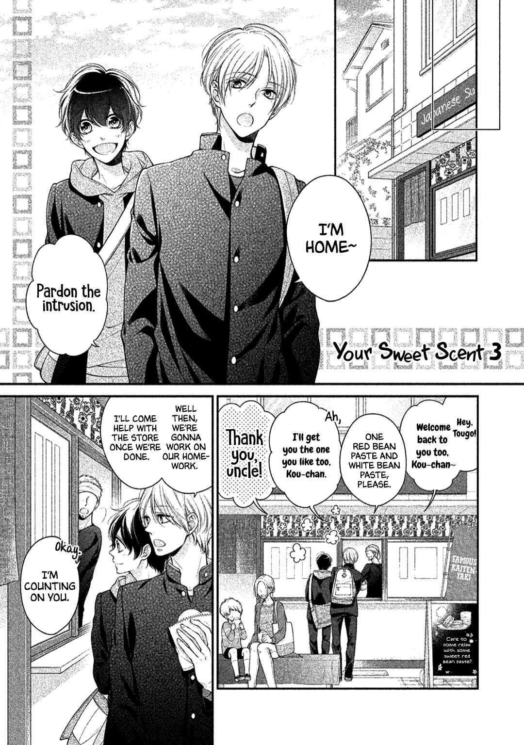 Page 4 Chapter 3 Kimi no Amai ni oi